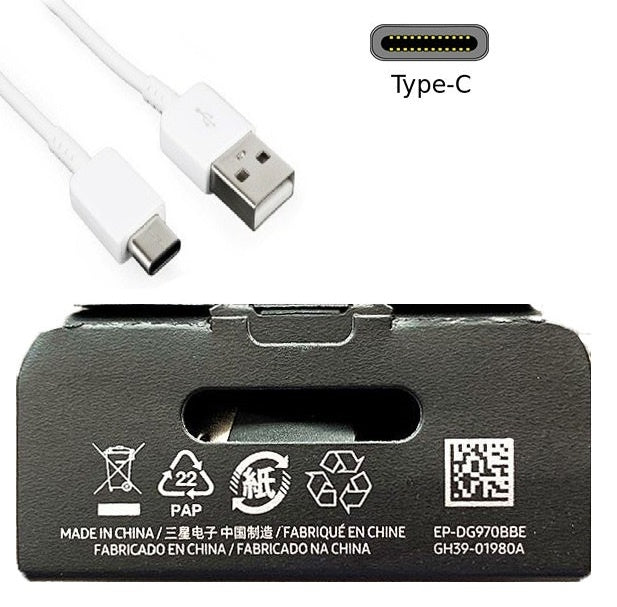 Samsung Original S10 USB Cable Type C White