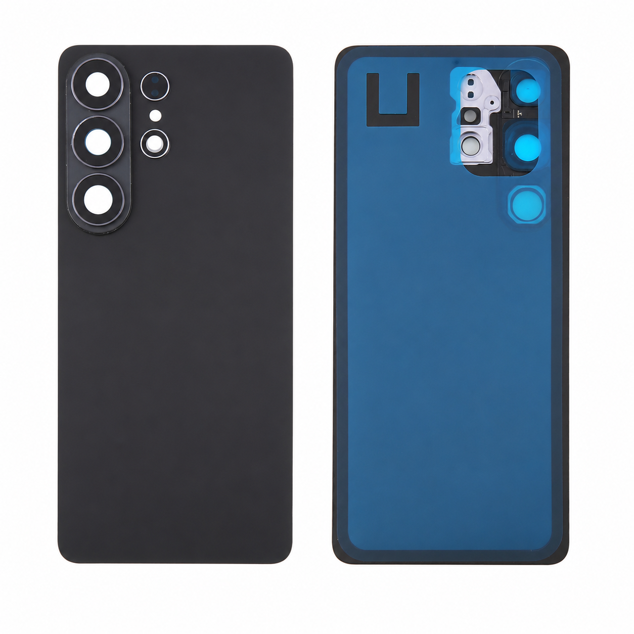 For Samsung Galaxy S26 Ultra SM-S948B Battery Cover Replacement Back With Adhesive & Camera Lens Frame – Black