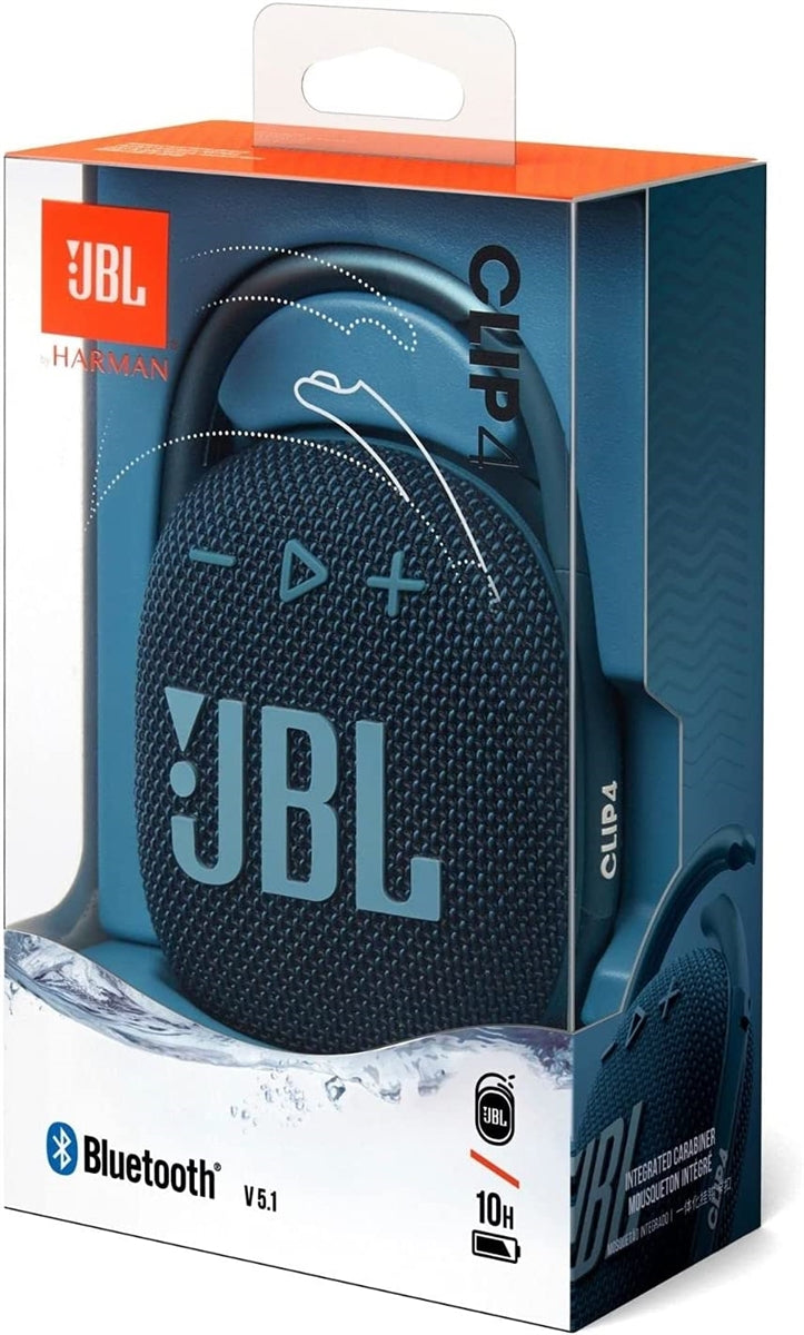 JBL CLIP 4 Portable IP67 Mini Bluetooth Speaker Blue