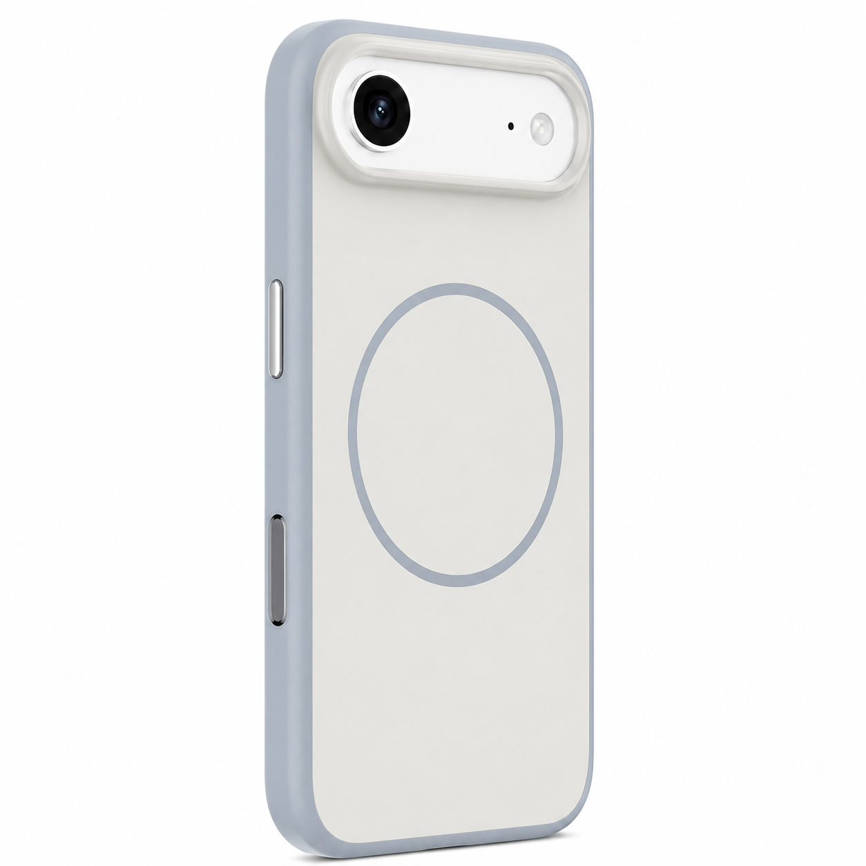 For Apple iPhone 17 Air Silicon Magsafe Case White
