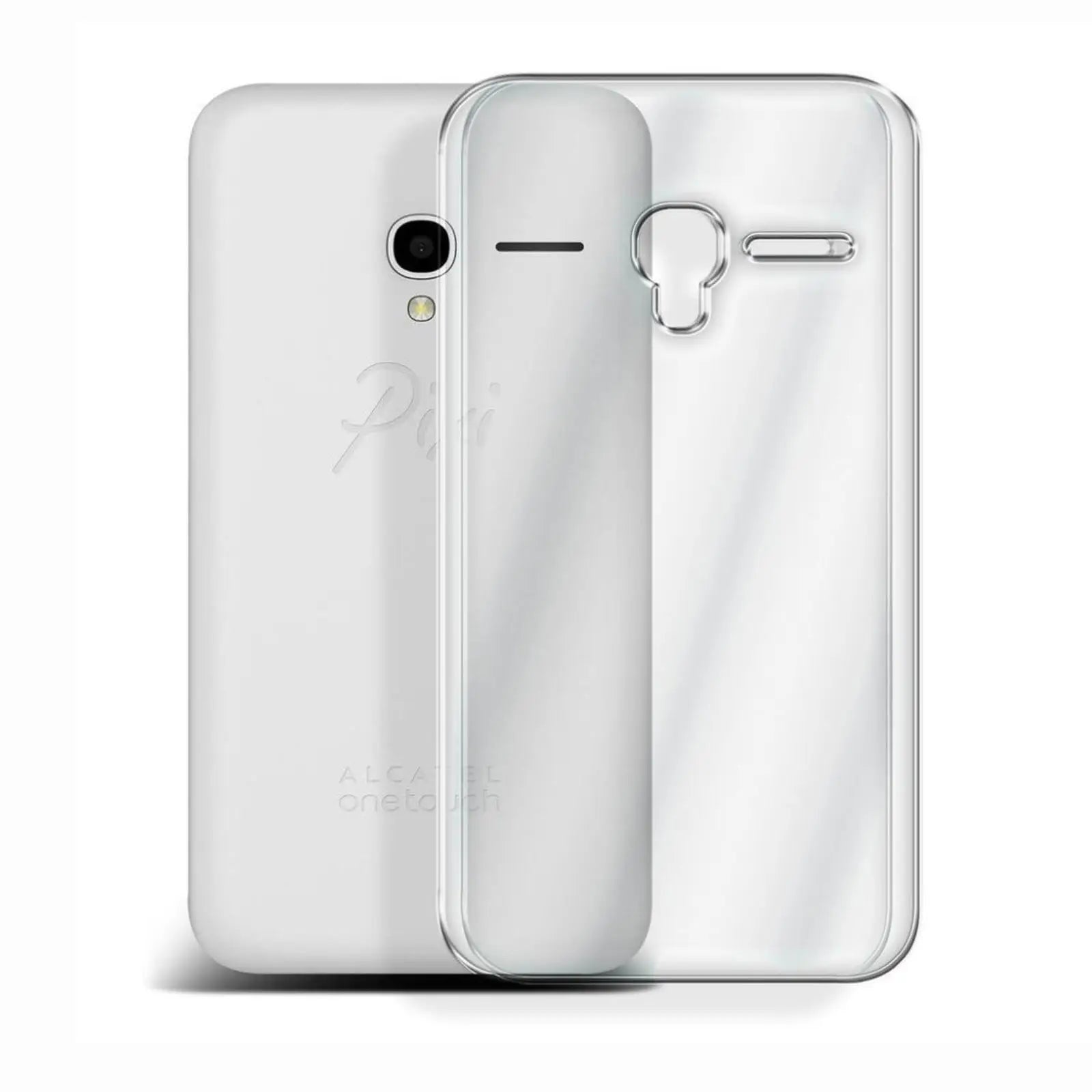 For Alcatel Pixi 3 (4) Gel Case White-www.firsthelptech.ie