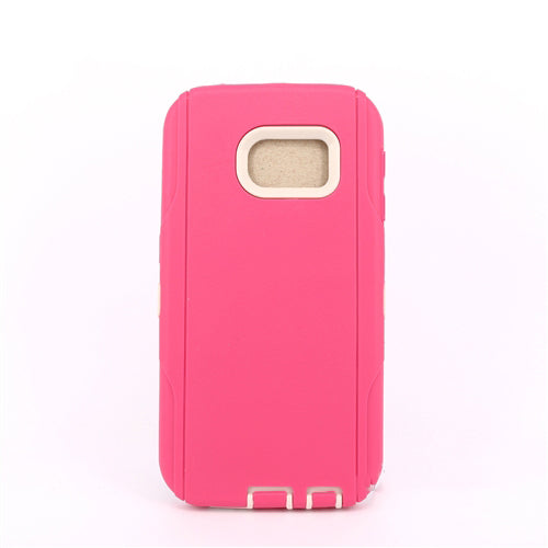 For Samsung Galaxy Note 5 N920 Hard Case Design HeavyDuty Defender Rose White-www.firsthelptech.ie