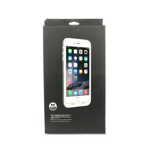 iPhone 6/6S Plus External Power Case 6800 mAh White-www.firsthelptech.ie