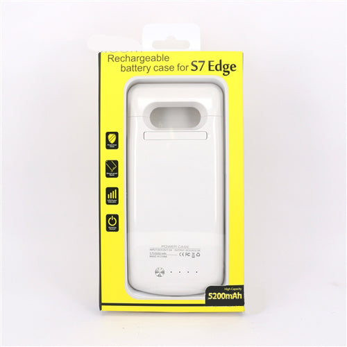 Samsung Galaxy S7 Edge G935F 5200 mAh Power Case White
