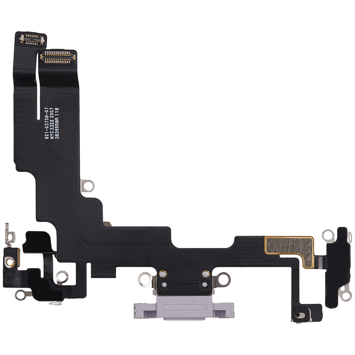 For iPhone 14 Charging Port Flex Cable Pulled - Purple