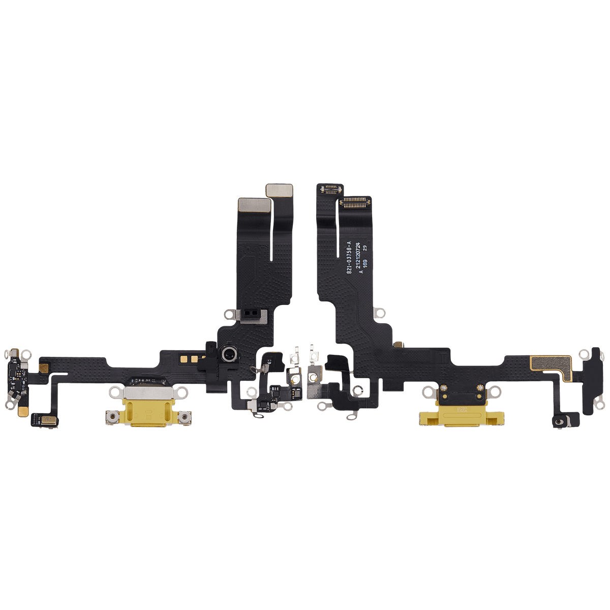For iPhone 14 Charging Port Flex Cable Pulled - Yellow