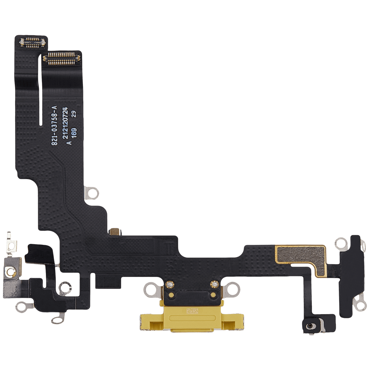 For iPhone 14 Charging Port Flex Cable Pulled - Yellow