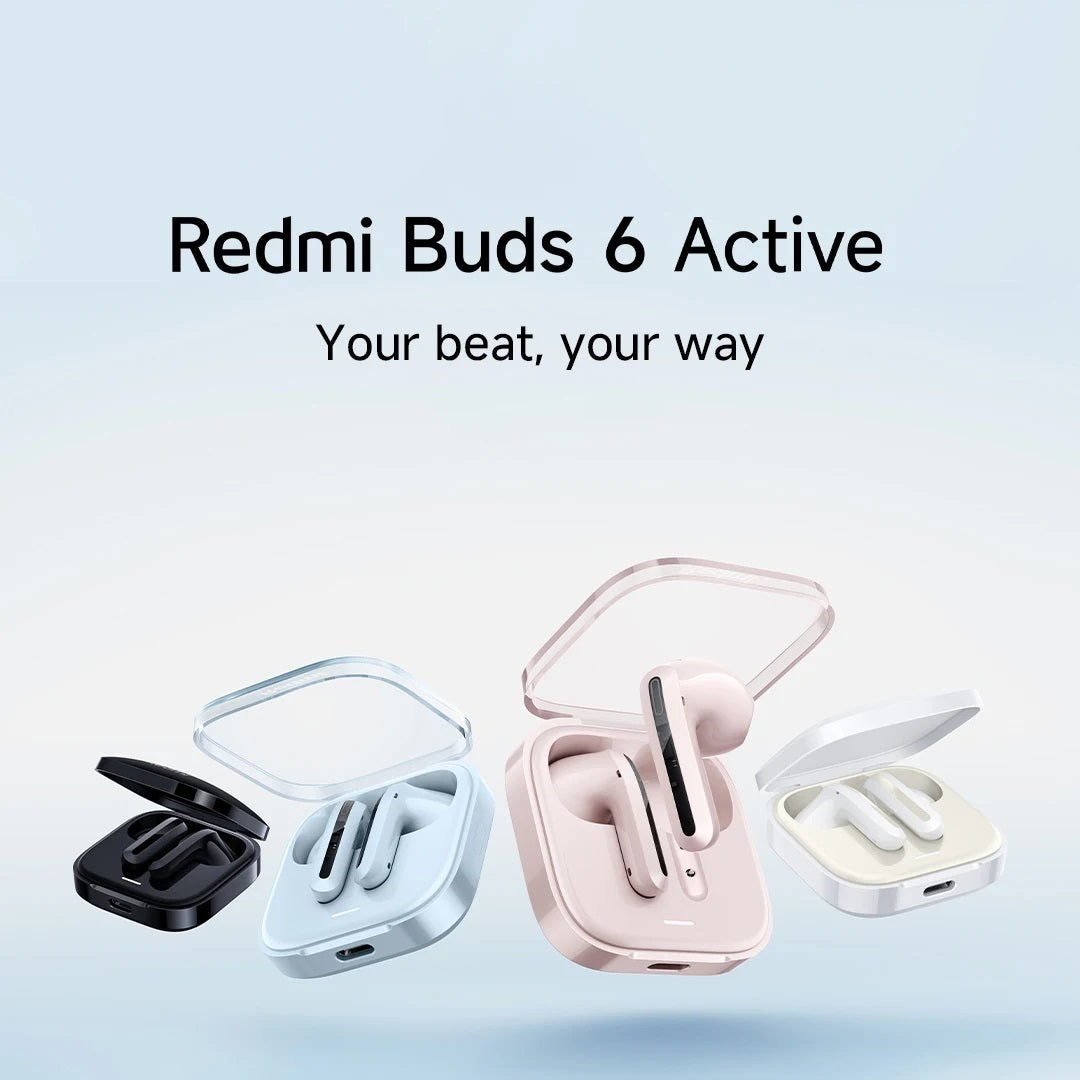 Xiaomi RedMi Buds 6 Active Transparent Black