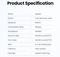UGREEN 11260 Cat 7 U/FTP Lan Cable Flat Design 1M