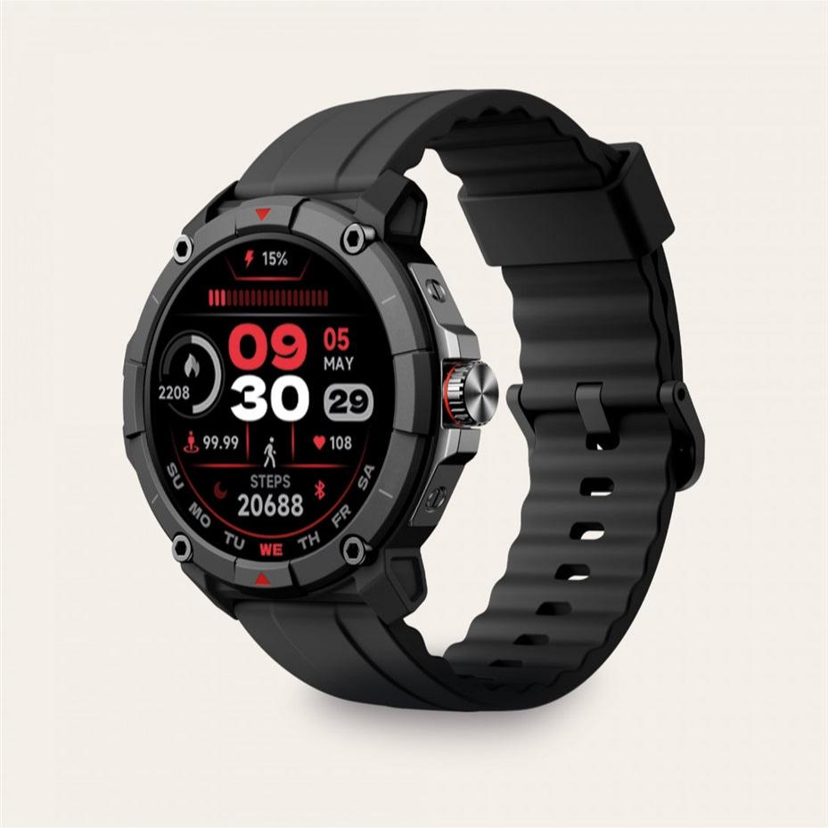 Ksix Smartwatch Compass GPS Black-www.firsthelptech.ie