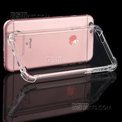 For iPhone SE/8/7 Shockproof Transparent Gel Case-www.firsthelptech.ie