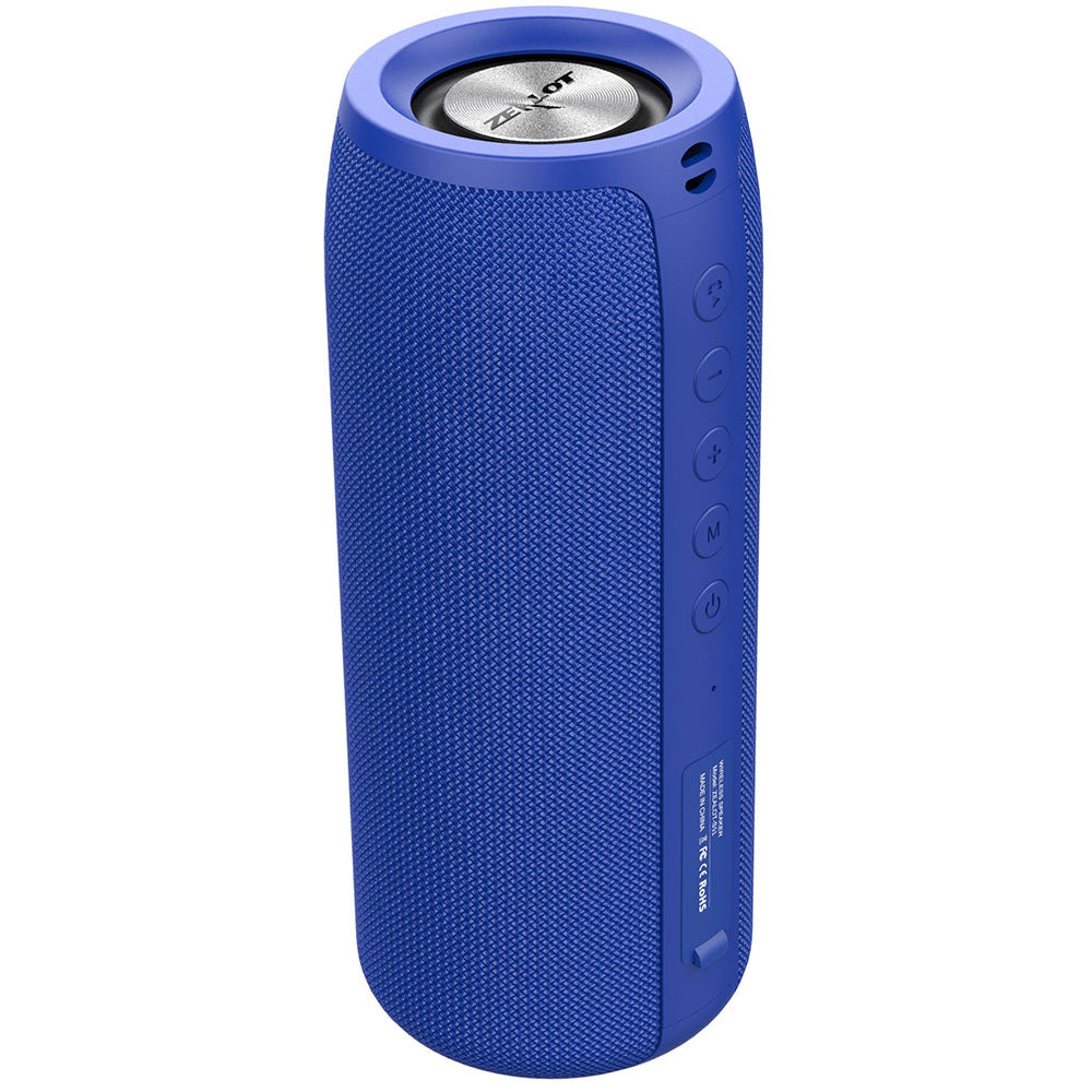 ZEALOT S51 10W TWS Portable Bluetooth Speaker - Blue-www.firsthelptech.ie
