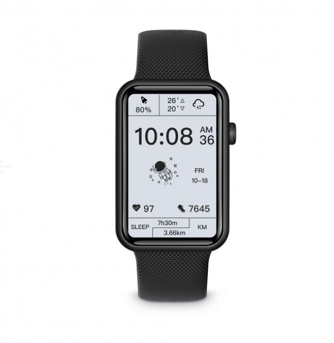 Ksix Smartwatch Tube Black-www.firsthelptech.ie