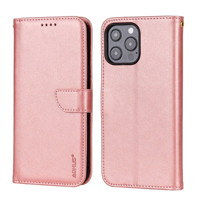 For Samsung Galaxy S24 FE Premium Aokus Wallet Case Rose Gold