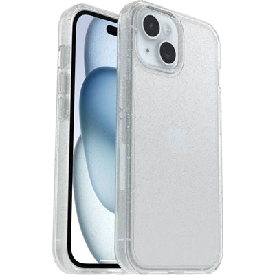 For Apple iPhone 16 Pro HeavyDuty Symmetry Design Case Glitter Clear-www.firsthelptech.ie