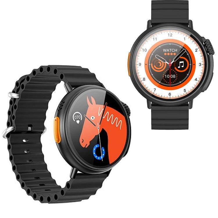 Hoco Y18 Smart IP65 Ultra Band Sports Watch (Call version) Black-www.firsthelptech.ie