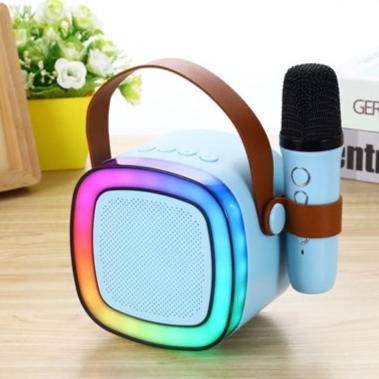 SODO SD02 10W Karaoke Mini BT Microphone Speaker Blue-www.firsthelptech.ie