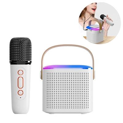 Y1 Smart Voice Modifier Karaoke Machine White-www.firsthelptech.ie