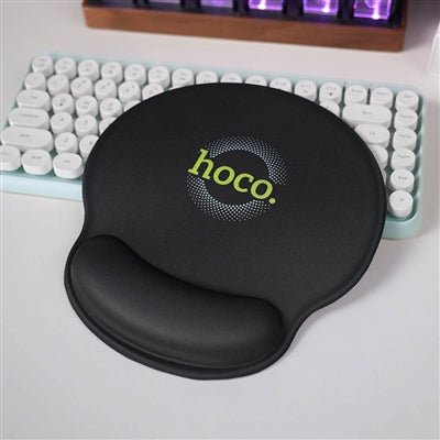 Hoco GM30 Polar Fox mouse Pad with Wrist Support Black-www.firsthelptech.ie