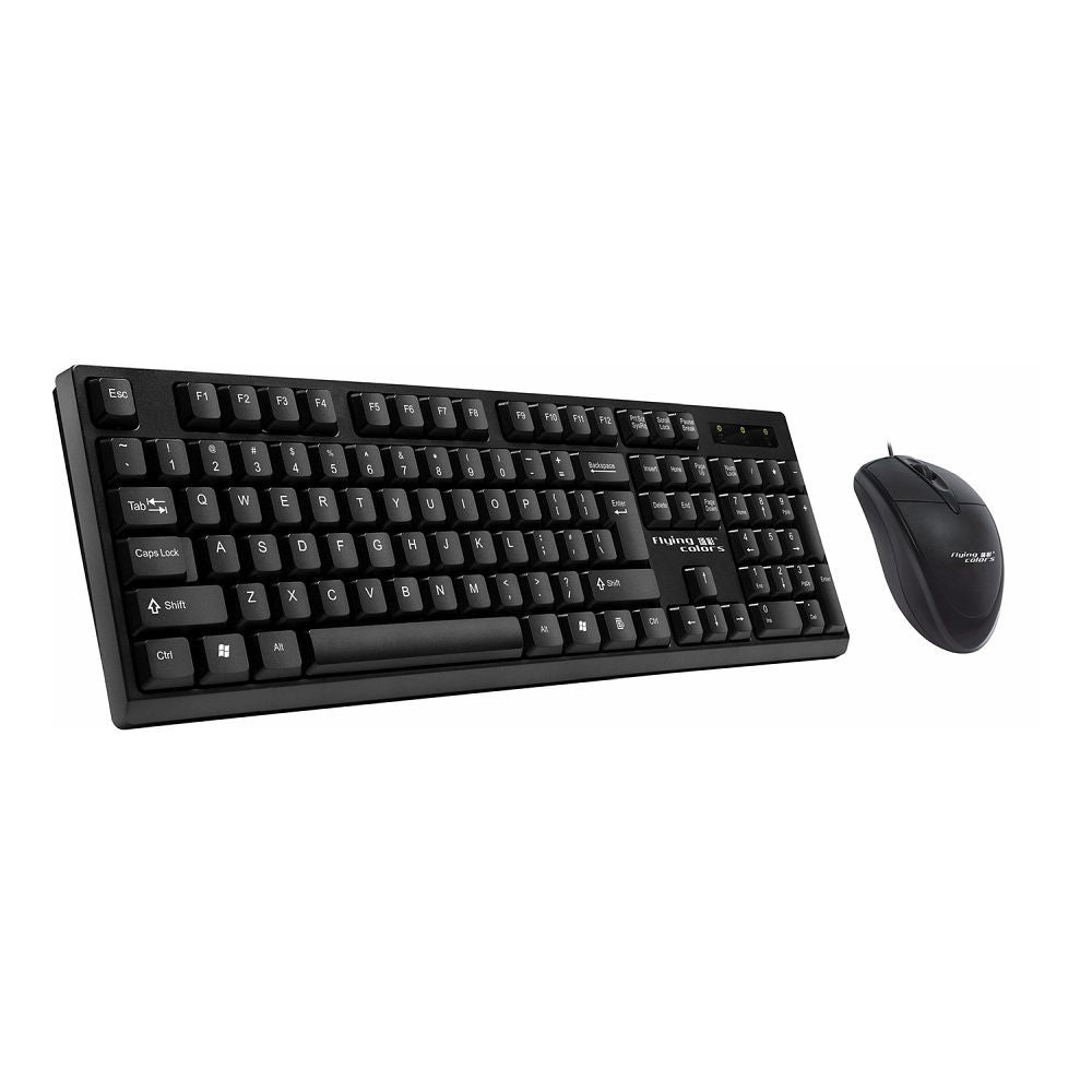 Youncol K8605 Business Wired Keyboard And Mouse Set