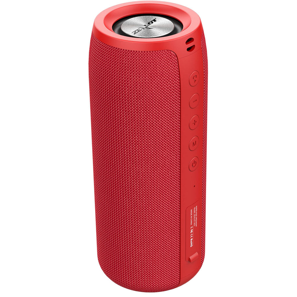 ZEALOT S51 10W TWS Portable Bluetooth Speaker - Red-www.firsthelptech.ie