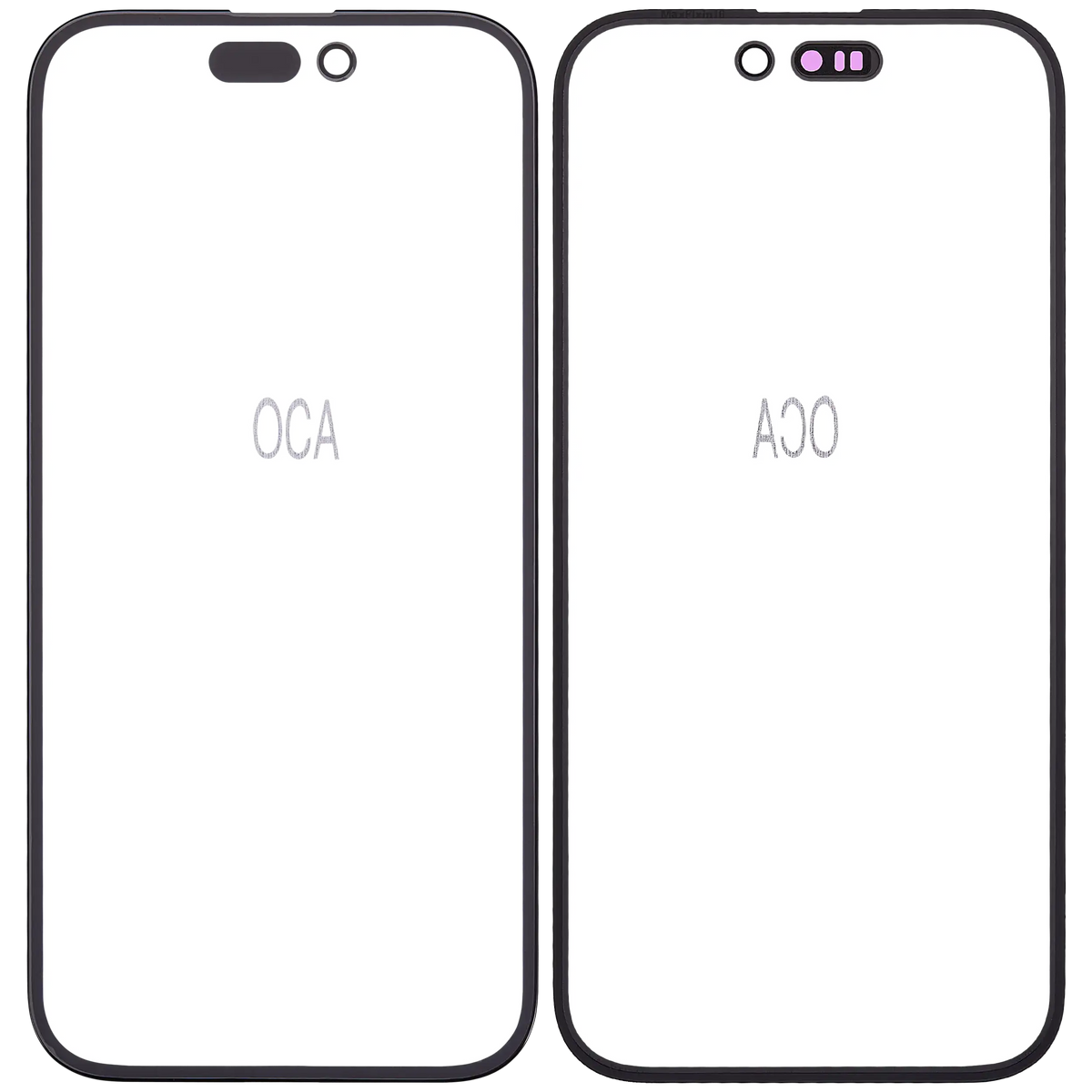 2 In 1 (Glass + Oca Pre Installed) For I Phone 16 (10 Pack)