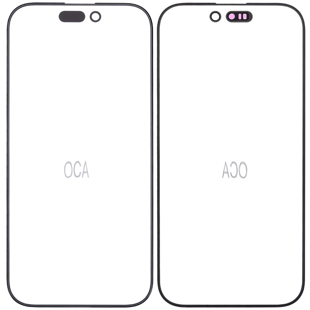 2 In 1 (Glass + Oca Pre Installed) For I Phone 16 Pro (10 Pack)