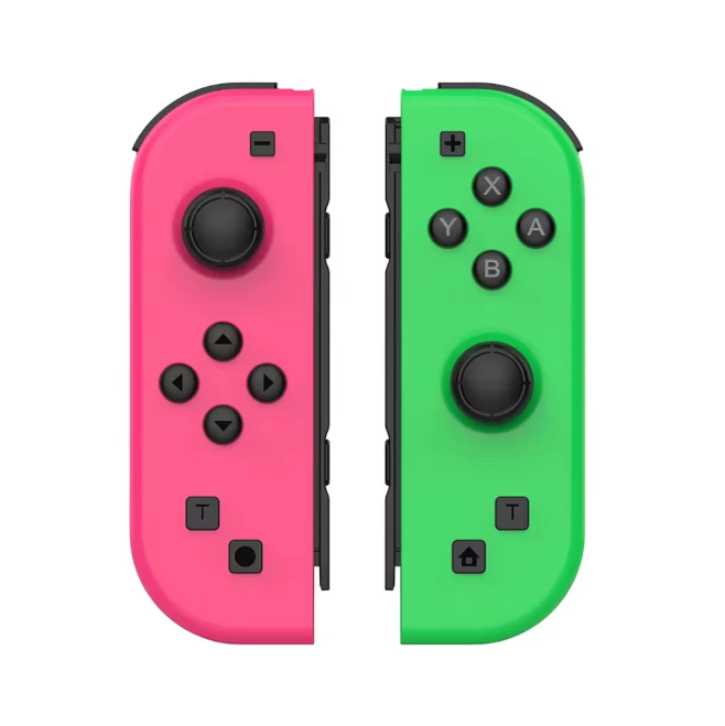 J-C PAD S201 Nintendo Switch L / R Controller Gamepad Pink & Green