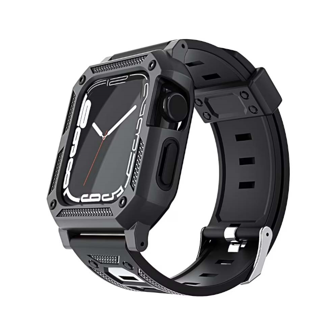 Strong Armor Full Cover Watch Band 38/40/41mm Black