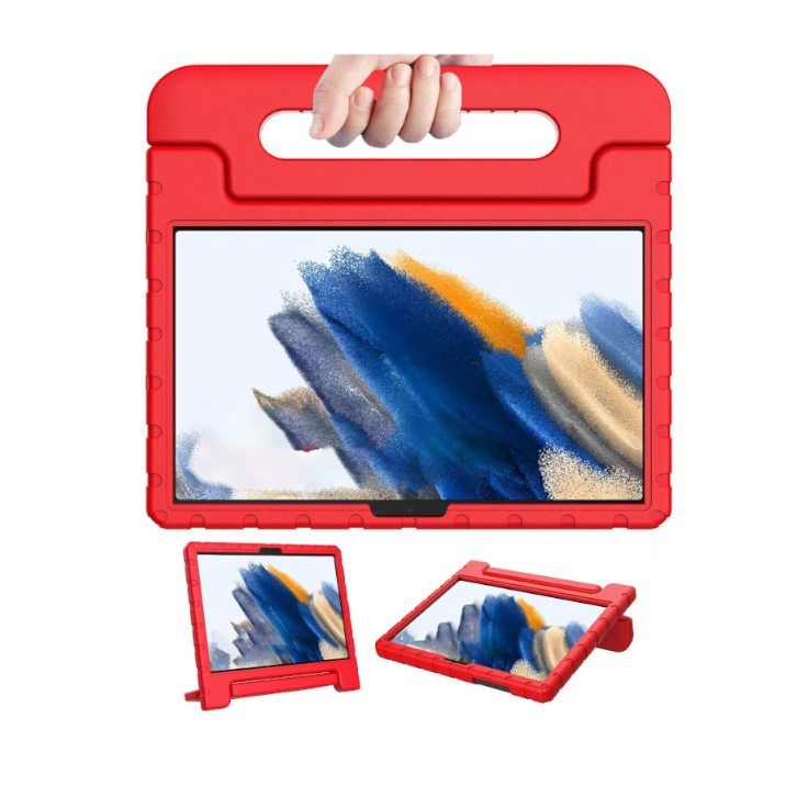 For Samsung Galaxy Tab A11 Plus Kids Case Shockproof Cover With Stand - Red