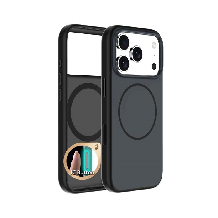 For Apple iPhone 17 Air Silicon Magsafe Case Black