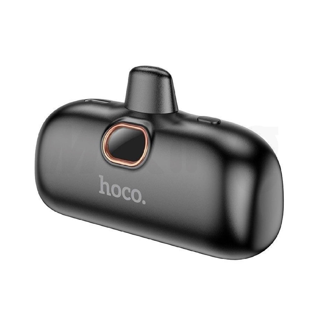 Hoco B37-A5I Sailer Mini Pocket (iP) Capsule Power Bank (5000mAh) Black