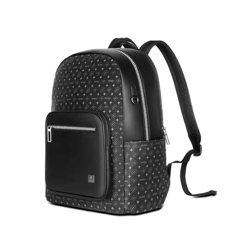 WiWU 15.6" Ultra Premium Pro Master Stylish Back Pack Black