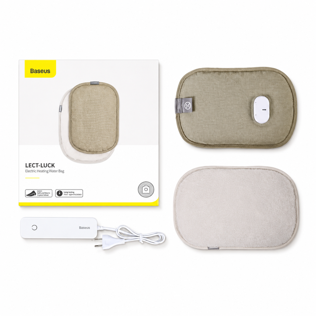 Baseus ACRSD-0Y Lect-Luck Electric Heating Water Bag Bronze