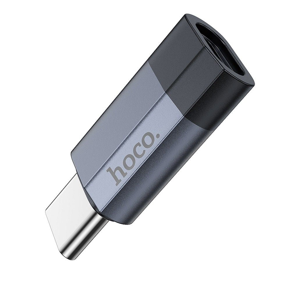 Hoco UA29 Lightning (Female) to Type-C (Male) Adapter (Dark Blue)-www.firsthelptech.ie