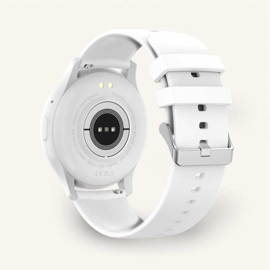 Ksix Core Limited Edition AMOLED Smart Watch White-www.firsthelptech.ie