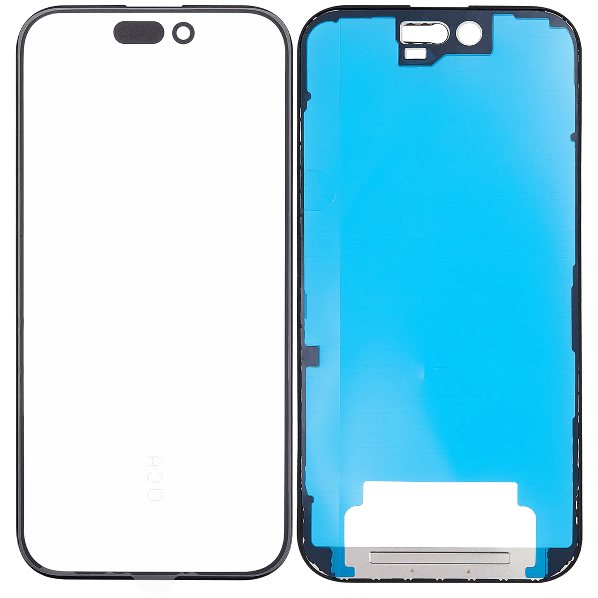 3 In 1 (Glass With Oca Pre Installed + Frame) For I Phone 16 (Oca Master)
