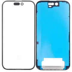 3 In 1 (Glass With Oca Pre Installed + Frame) For I Phone 16 (Oca Master)