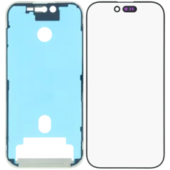 3 In 1 (Glass With Oca Pre Installed + Frame) For I Phone 16 Pro (Oca Master)