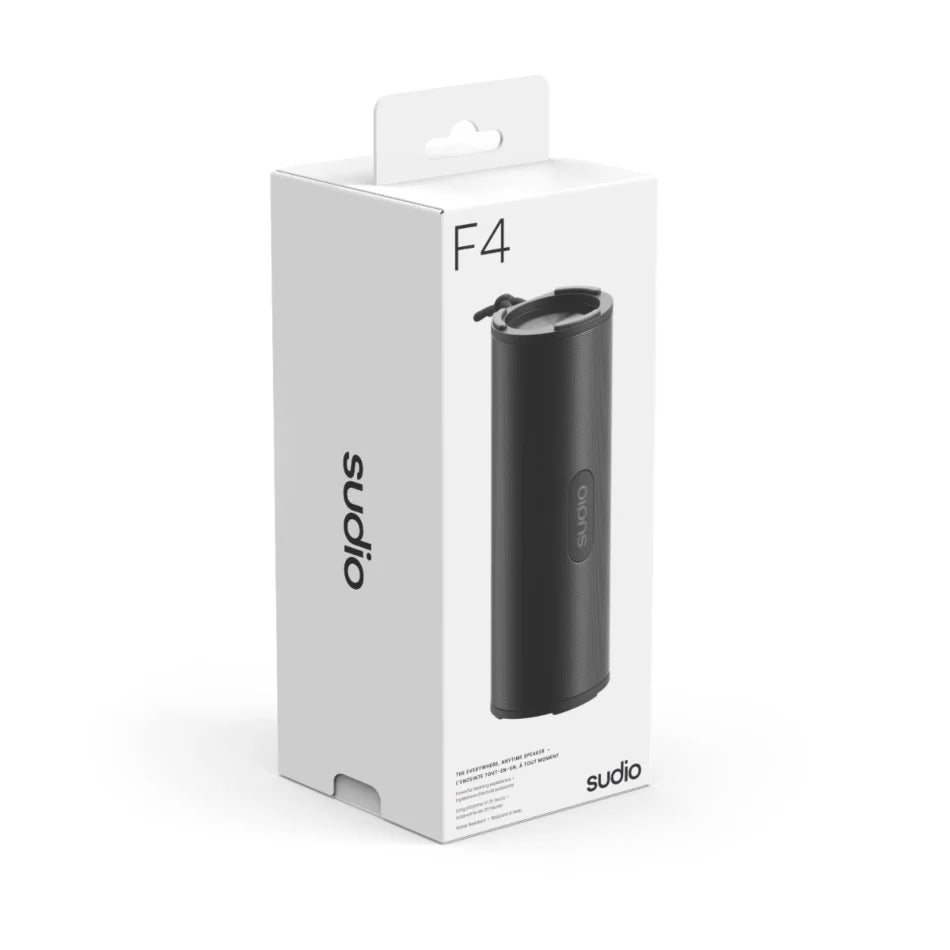 Sudio F4 Bluetooth Speaker Black