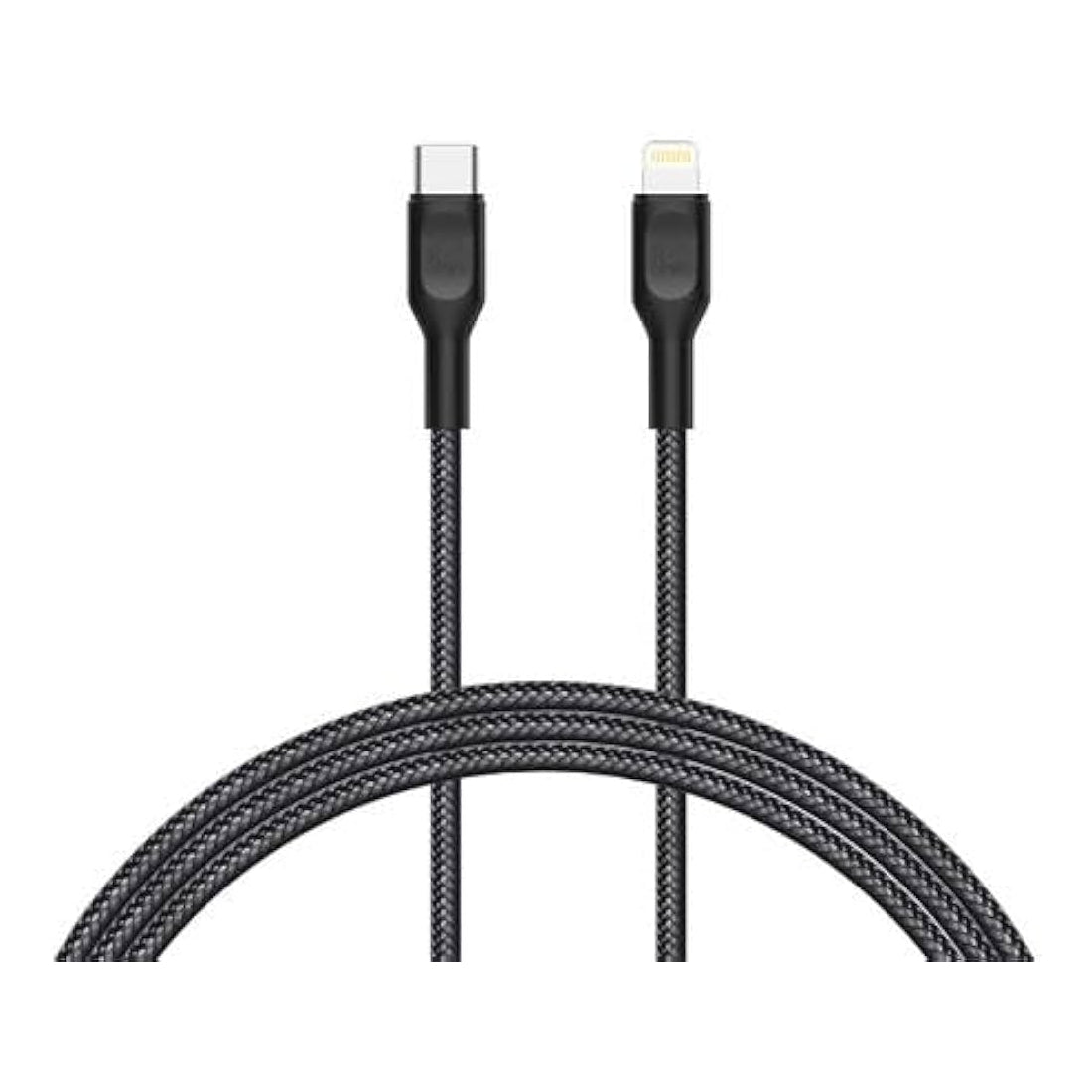 Cygnett CY3727PCCSL Braided  C - Lightning Power Cable 2.2m MFi Black