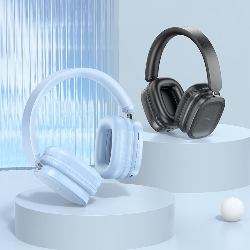 Hoco W51 Delightful 46Hour BT Wireless Headphones Black-www.firsthelptech.ie