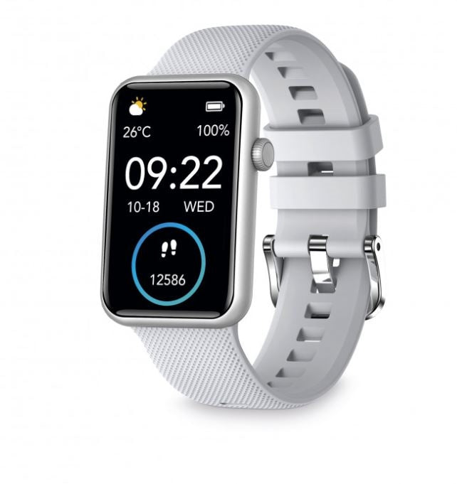 Ksix Smartwatch Tube Grey-www.firsthelptech.ie