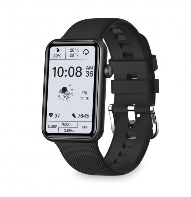 Ksix Smartwatch Tube Black-www.firsthelptech.ie