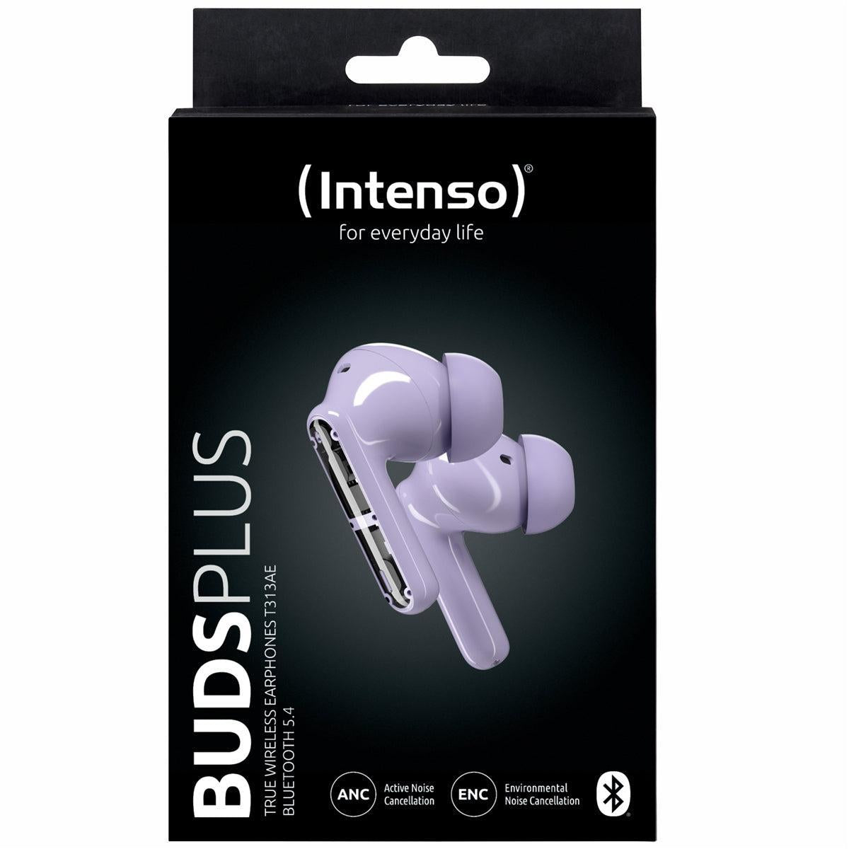 Intenso TWS Earphone Buds Plus T312AE BT 5.4 ANC & ENC Purple