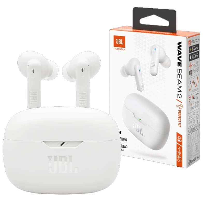 JBL Wave Beam 2 Smart Ambient Earbuds White