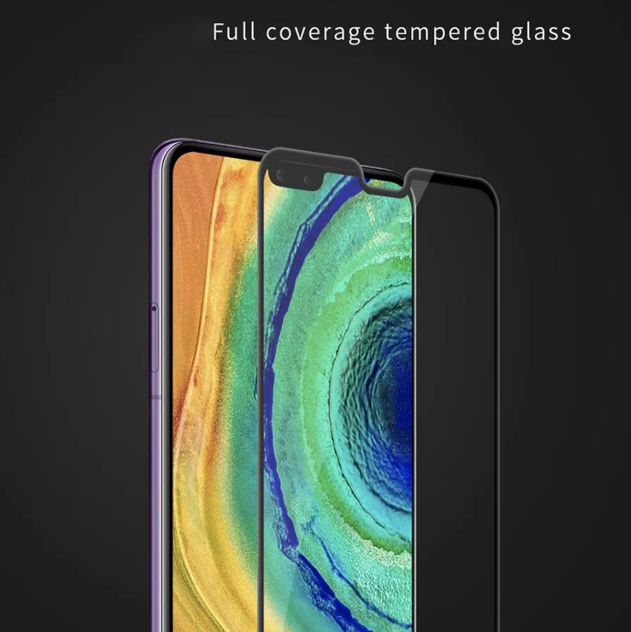 For Huawei Mate 30 Full Coverage 9D Tempered Glass