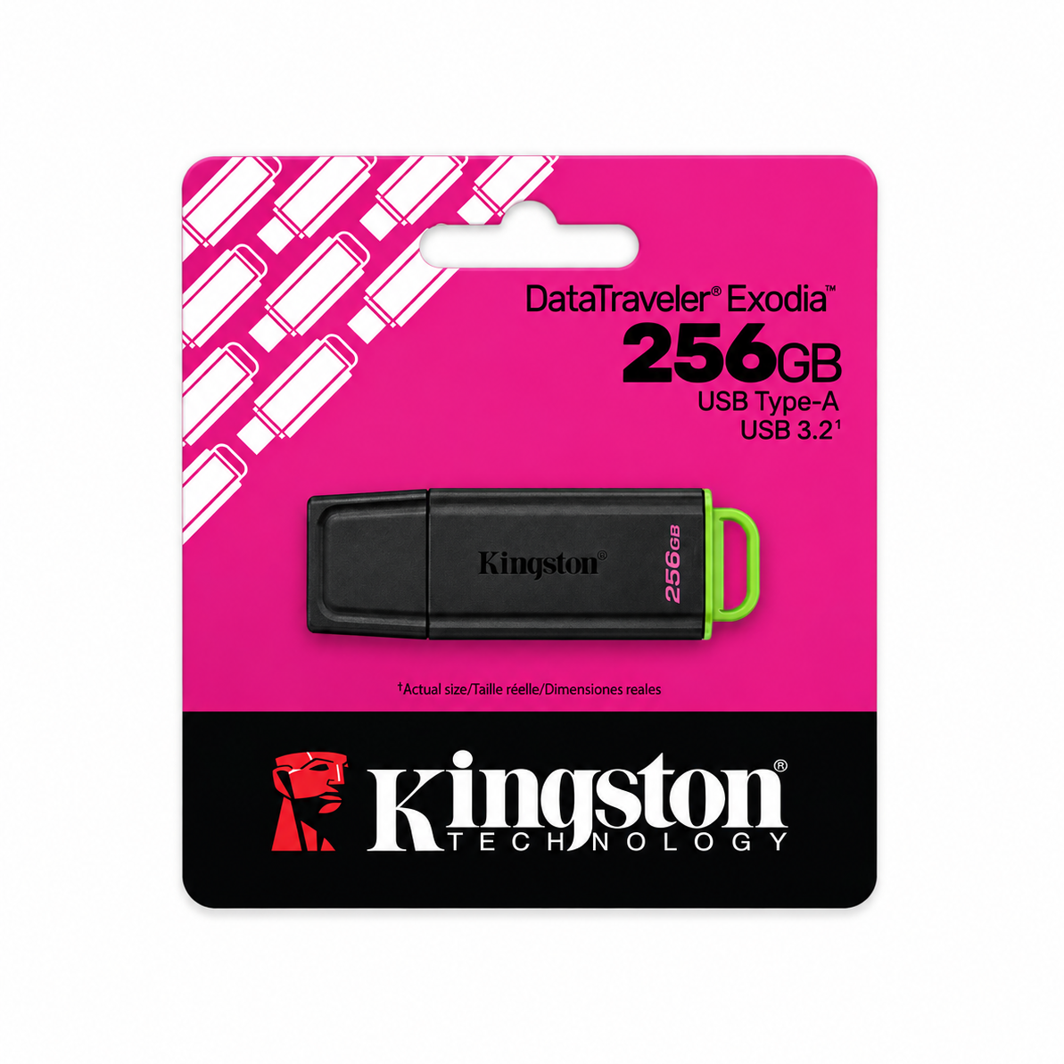 Kingston DataTraveler Exodia 256GB USB 3.2 Gen Black & Green