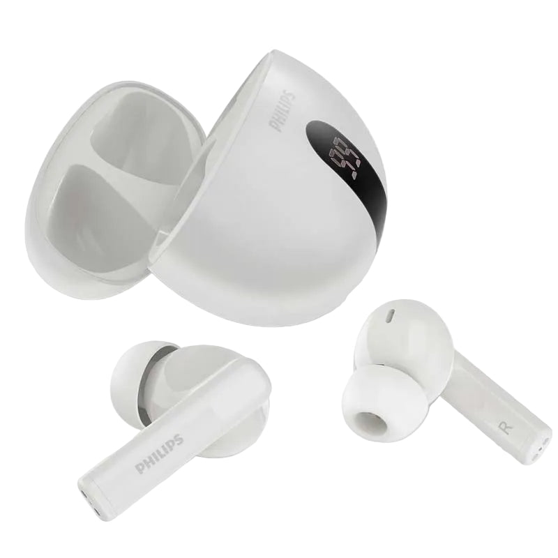 Philips TAT2520WT/00 TWS FF Noise Cancelling Earbuds White