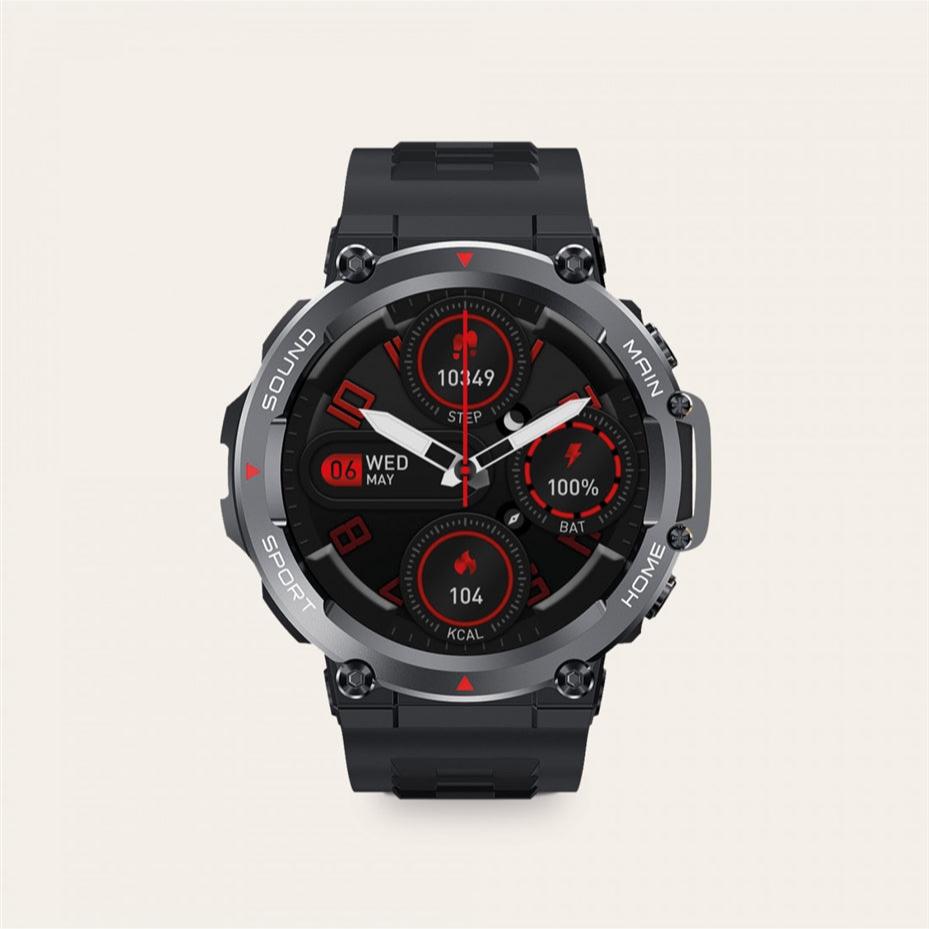 Ksix Oslo Calling Version iP68 Smartwatch Black-www.firsthelptech.ie